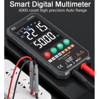 ZZOOI FY107C multimetro Digital Profesional Smart AC DC Voltage Auto Range Temp Capacitance ohm NCV True RMS Multimeters tester Tools