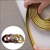 1m u-Shaped Edge Banding Gold Strip Wardrobe Self-Adhesive Pvc Edge Guard Wood Panel Strips Wardrobe Board Strip Furniture Decor