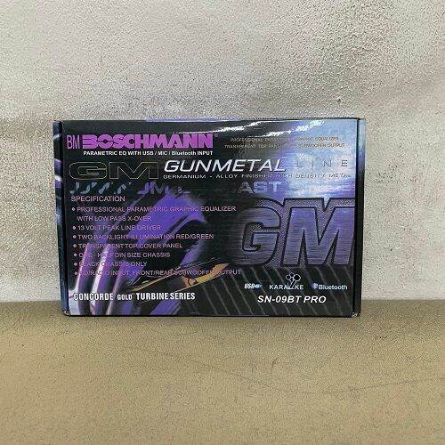 BOSCHMANN SN09BT PRO PARAMETRIC EQUALIZER (USB/MIC/BLUETOOTH INPUT