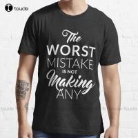 Mistakes Help Us Grow Essential T-Shirt Purple Shirt Custom Aldult Teen Unisex Digital Printing Tee Shirt Xs-5Xl