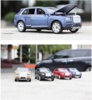 1:32 Diecast Toy Rolls Royce Cullinan โมเดลรถยนต์ล้อโลหะผสมเสียงรถลากของเล่น