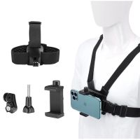 U-Select MP-2 Adjustable Chest Mount Harness Belt Head Strap for Insta360 X3 GoPro 11 Mini 10 9 DJI Action 3 Cameras Accessories