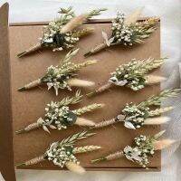 【LZ】◇  Mini Pampas Secas Buquê De Flores Fontes De Casamento Boho Bolo Topper para Nupcial Secas Coelho Caudas Grama DIY Baby Shower Hme Decor