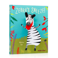 Milu Zebra S จามเด็กเล่น Boneka Jari Tangan หนังสือภาษาอังกฤษเดิม