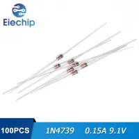 ❂卍℗ 100PCS 1N4739 IN4739 DO-41 Zener Diode 0.15A 9.1V