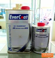 Evercoat แลคเกอร์ เคลียร์ Clear 2:1 ขนาด1ลิตร พร้อม ฮาร์ดเดนเนอร์0.5ลิตร