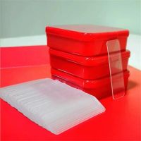 60PCS/Bag Reusable Waterproof Double Sided Adhesive Tape Wall Sticker Non-marking And Washable Self Adhesive Nano Tapes