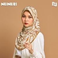 NUNUH LATTE ART  (ลาเด้ อาร์ต) ผ้าคลุมผมฮีญาบมุสลิมแบบสำเร็จ ผ้าอัพลีท ทรงฟองน้ำตรง(AP-T)