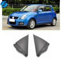 (Ssklo) Suzuki Swift 2005 2006 2007 2008 2009 2010 2011 2012ของเล่นเด็กบาจากระจกด้านนอกแผ่นสามเหลี่ยมด้านข้างกระจกมุมสามเหลี่ยม Trim พลาสติกคลุม