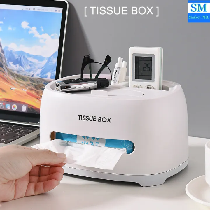 Tissue Box MUJI Style Living Room Nordic Simple Multifunctional