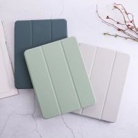 เคส iPad สำหรับ gen10 Air1/Air2 Gen 5/Gen 6 9.7 gen7/gen8/gen9 10.2 Air3 10.5/pro 10.5 Air4 Air510.9 Pro 11 2020/2021 น้ำหนักเบาพร้อมช่องเสียบปากกา