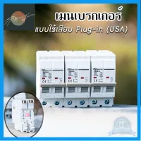 ⭐4.9 88+ขายแล้ว คุ้มค่า เมนเรกเกอร์ เมนเซอร์กิต เซฟทีคัท แPlug in (USA) 16A , 32A , 50A , 63A Safe T Cut คุ้มค่าสำหรัเงิน  แผงวงจรหรือชิ้นส่วนแผงวงจร