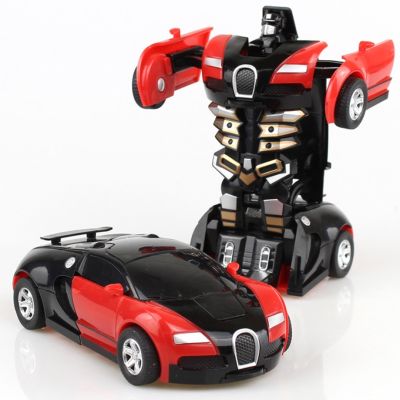 ✅หุ่นยนต์แปลงร่างแบบอัตโนมัติ2อิน1รถของเล่น,หุ่นยนต์แปลงร่างรถของเล่นของเล่นเด็กของขวัญสำหรับเด็กผู้ชาย