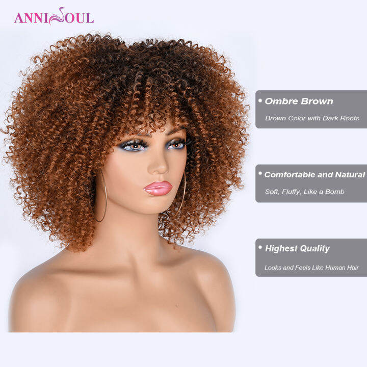 short-curly-afro-wig-synthetic-ombre-brown-black-african-glueless-natural-cosplay-lolita-womens-wig-heat-resistant-annisoul