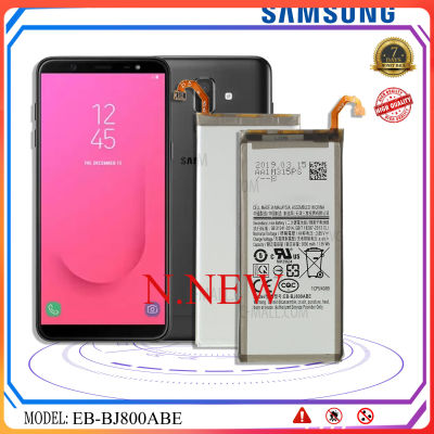 แบตเตอรี่ สำหรับรุ่น Samsung Galaxy J8 2018 EB-BJ800ABE (3000mah) High Quality มีประกัน 6 เดือน