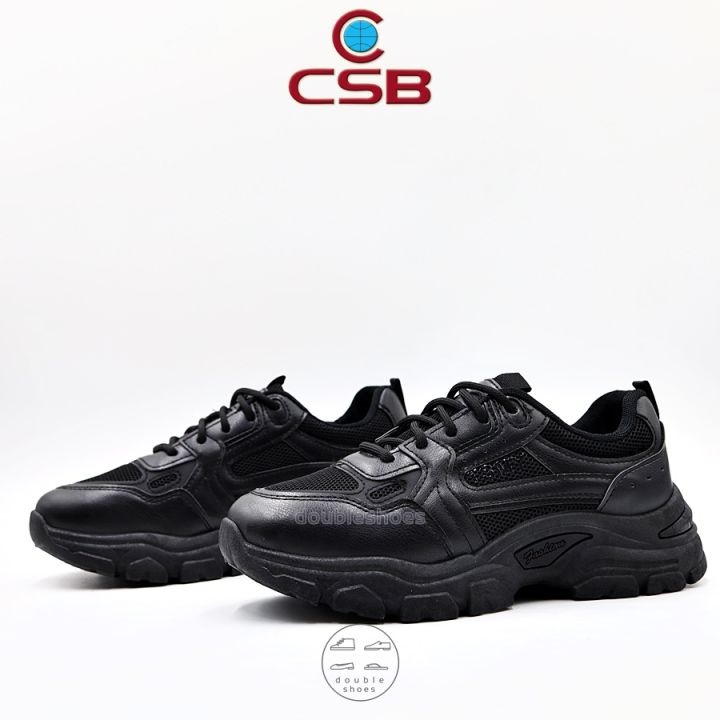 csb-รองเท้าผ้าใบ-รองเท้าออกกำลังกาย-ขาวล้วน-ดำล้วน-รุ่น-yh80063-ไซส์-37-41