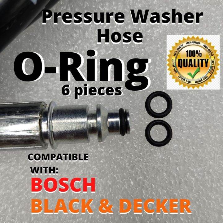 PRESSURE WASHER HOSE ORING ORING COMPATIBLE WITH BOSCH BLACK AND