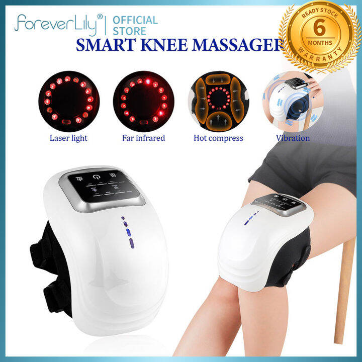 Foreverlily Smart Knee Massager Relax Leg Muscles Relieve Knee Pain 