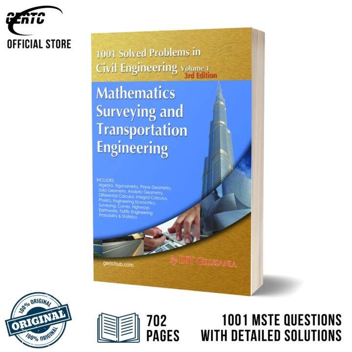 Books 1001 Solved Problems In Civil Engineering Vol 1 3rd Ed Civil