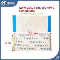 2ชิ้น/ล็อตเข็มขัดชุบเดิมใหม่ AWM 20624 80C 60V VW-1 60P 100MM ยาวดีเครื่องซักผ้าชิ้นส่วนเครื่องเป่า Acces