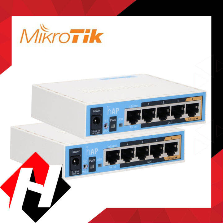 Mikrotik RB951Ui 2nD / Router Wireless RB951Ui-2ND (hAP) Original ...