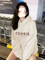 Cocopie เสื้อกันหนาว ผญ เสื้อแขนยาว เสื้อกันหนาว เสื้อกันหนาวคู่ สื้อฮู้ดหญิงเ 2023NEW 080731