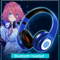 Anime Darling in the FranXX Wireless 2 in1 Headset Zero Two cosplay earphone Stereo Foldable Gaming Headphones Gift