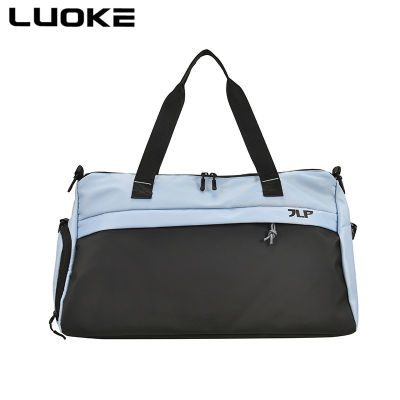 Luoke Oxford ผ้ากระเป๋ายิม Travel กระบอกสูบกีฬากระเป๋าถือขายส่งกระเป๋าเดินทางแห้งและเปียกแยกกระเป๋าถือกระเป๋า