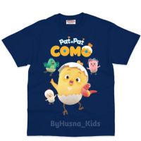 Como Childrens Clothes Childrens T-Shirts PAT A PAT COMO Cartoon YOUTUBE YUTUB Tops Kids Baby Toddler Toddler Kindergarten Elementary School Girls Boys Clothing PREMIUM Material