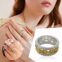 แหวนเพชรอัลลอยแหวนวิจิตรยอดนิยมแหวนแฟชั่นเรียบง่ายเครื่องประดับแฟชั่นยอดนิยมแหวนวินเทจสำหรับผู้หญิง