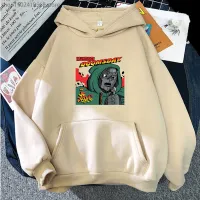 Anime Mf Doom Hoodie Kaus Wanita Kartun Pulover Lengan Panjang Hoodie Hoody Grafis Pria Pakaian Jalanan Harajuku Pakaian Uniseks Size Xxs-4Xl