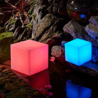 Outdoor Led illuminated Furniture Cube Chair Bar Light Party Wedding KTV Pub Bar Luminous led Cube Stool Chair Light