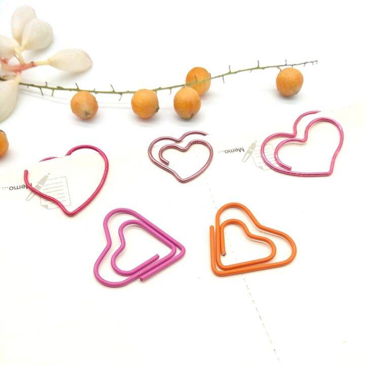 200-pieces-love-heart-shaped-small-paper-clips-bookmark-clips-for-office-school-home-metal-paper-clips-golden