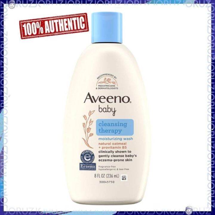 Aveeno Baby Cleansing Therapy Moisturizing Wash for Sensitive & Eczema