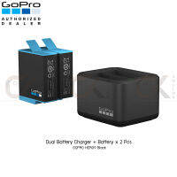 GoPro DUAL BATTERY CHARGER + BATTERY for Hero 10 Hero 9 Black แท่นชาร์จ+แบตเตอรี่ 2 ก้อน อุปกรณ์เสริมโกโปร แบตโกโปร