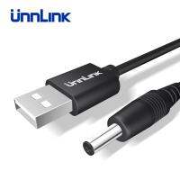 Unnlink 1.5M Usb ไปยัง Dc 5.5มม. * 2.1มม. 5V 0.8-1a สายไฟอุปกรณ์เชื่อมสาย Usb สายชาร์จสำหรับลำโพงเราเตอร์ Kipas Angin Kecil