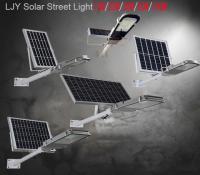 SOLAR LED STREET LIGHTโคมไฟถนนโซล่าร์เซลล์ กำลังไฟ 40 วัตต์ พร้อมขายึดแผงโซล่าร์และขายึดเสาไฟ และรีโมทคอนโทรลรุ่น SOLAR AT-8640โคมไฟ โคมไฟโซล่าเซล (2374)