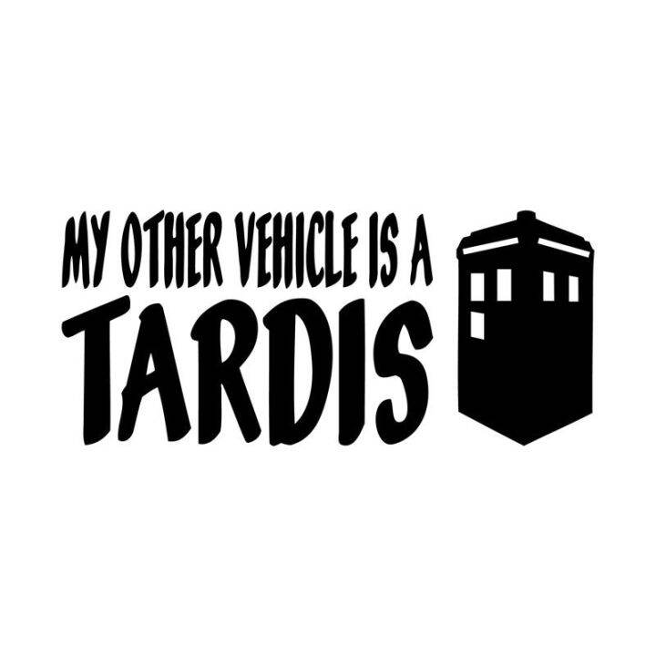 sale-nancarenko1977-ยานพาหนะของฉันคือ-tardis-who-decal-สติกเกอร์กันชนหน้าต่างรถยนต์-w-tardis