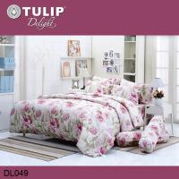 (ครบเซ็ต) Tulip Delight ผ้าปูที่นอน+ผ้านวม พิมพ์ลาย กราฟฟิก Graphic Print DL049 (เลือกขนาดเตียง 3.5ฟุต/5ฟุต/6ฟุต) #ทิวลิปดีไลท์ เครื่องนอน ชุดผ้าปู ผ้าปูเตียง ผ้าห่ม