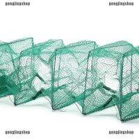 ☀2.4m Nylon Foldable Crab Catcher Fishing Net Live Trap Fish Net Eel Lure Nets