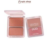 บลัชออน Meilinda Skin Blush Duo บลัชออน ปัดแก้ม งานผิว สวยฉ่ำ \ MC5085