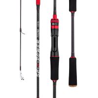 1.68/1.80m Carbon Spinning/Casting Fishing Rods L/M/MH 3 Tips Pole Reservoir Pond Stream