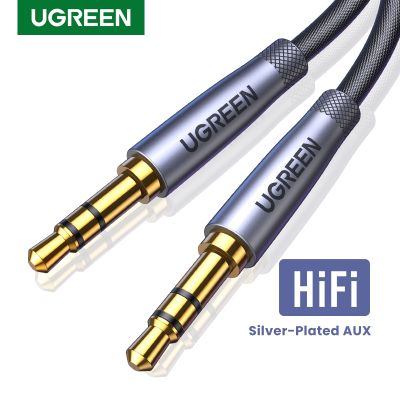 UGREEN 3.5mm Jack Audio Cable for Headphone Xiaomi Laptop Jack 3.5 Male to Male Car Aux Cable Jack3.5 Speaker Cable Audio Cord