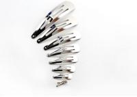 supplies DIY silver bb drop clips hardware bb hair clips drop clips 2cm3cm4cm5cm Dog Accessories