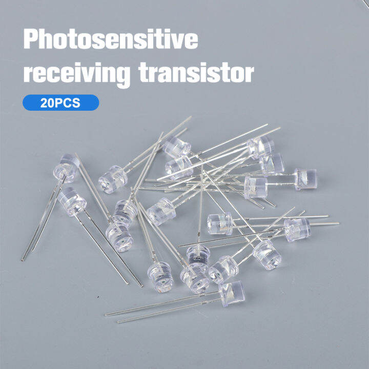Graceful 20PCS Phototransistor SGPT5053C Photosensor Photosensitive