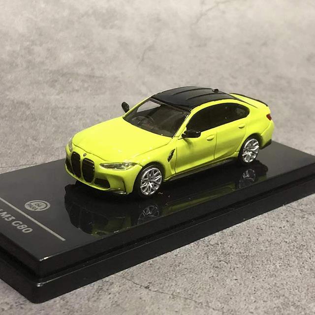 para-1-64-model-car-m3-g80-alloy-die-cast-vehicle-display-collection-gifts-2-color-selection
