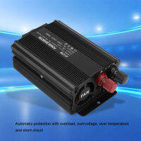 แก้ไขไซน์เวฟอินเวอร์เตอร์ 12 V Converter 220V 600W ตัวแปลงพลังงานพร้อมแผงโซลาร์เซลล์