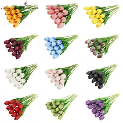 【CC】 11PCS Branch Artificial Real Bouquet Table Wedding Display Photo Props Gifts