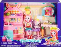 Enchantimals Kitchen Fun Playset – Bree Bunny Doll  and Twist Animal Figure