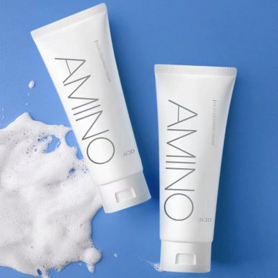 AMINO อะมิโนโฟมล้างหน้าล้างเครื่องสำอางกันน้ำดีท็อกส่งทันที ซ์ผิวหน้าลดสิวใช้ได้ทุกเพศ  HZ-145